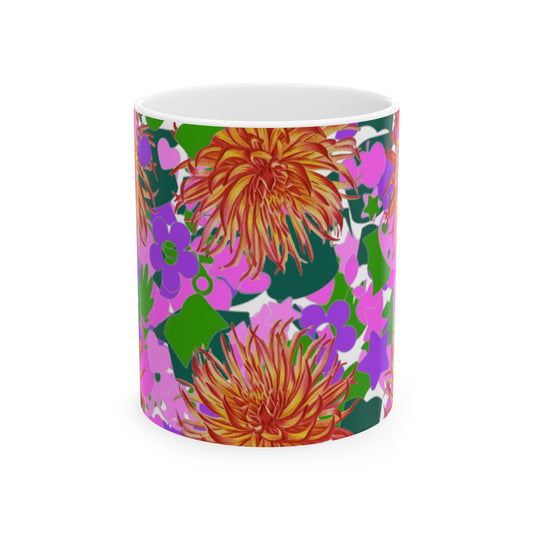 Colorful -Ceramic Mug, 11oz