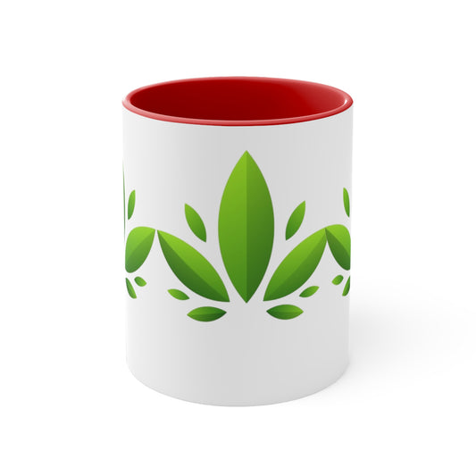Colorful -Accent Coffee Mug, 11oz